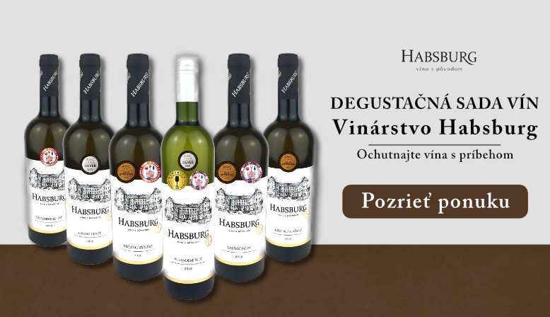 Degustačná sada vín - Vinárstvo Habsburg